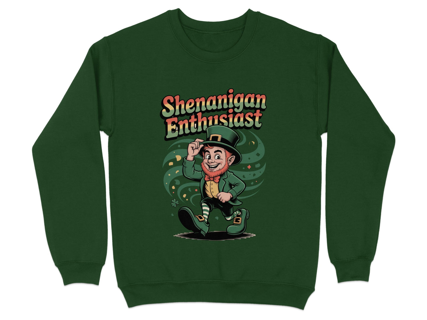 Shenanigan Enthusiast Leprechaun Graphic Shirt product
