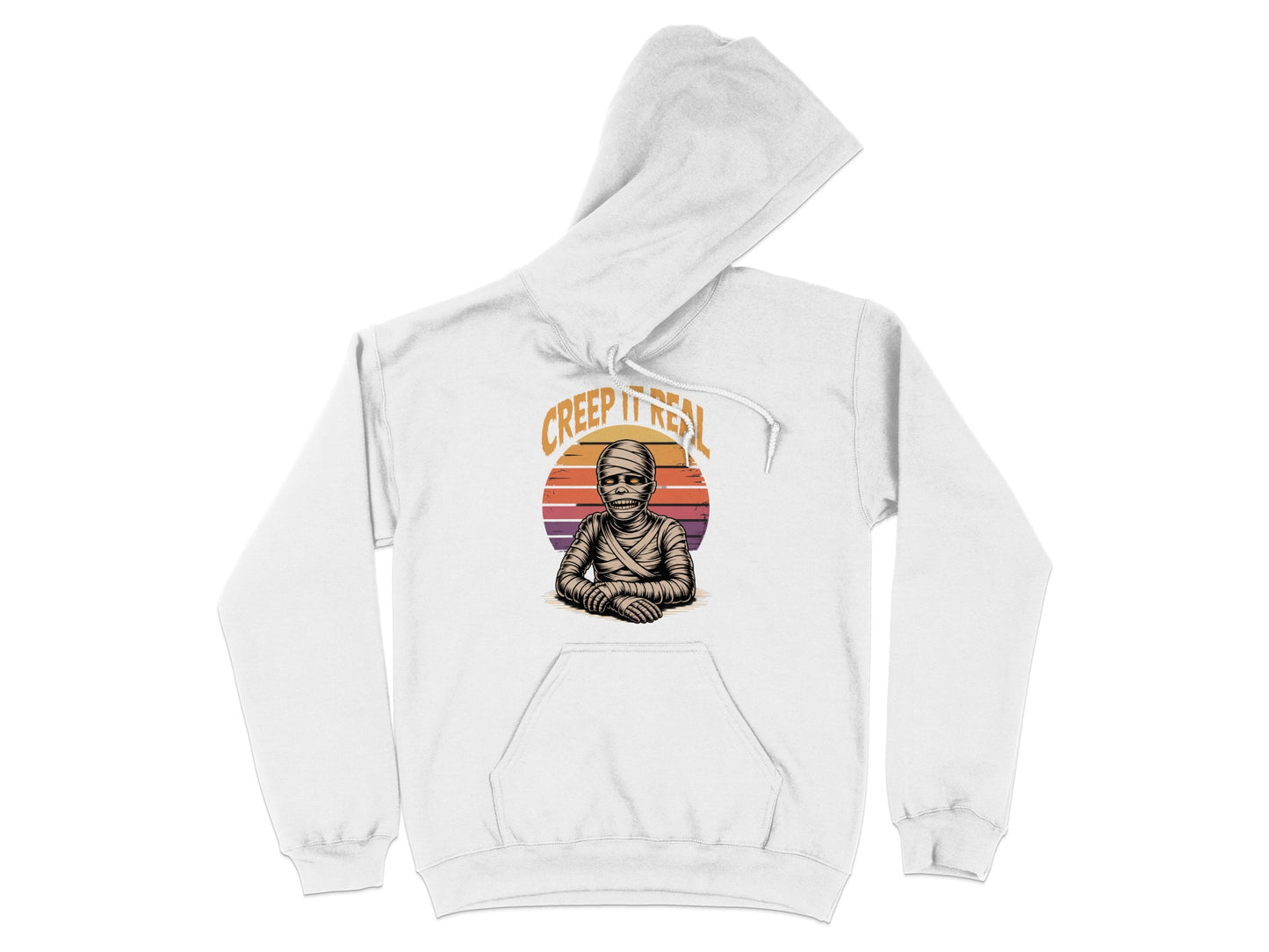 Creep It Real Mummy Illustration Hoodie product