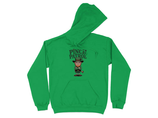Pinch Patrol Hooded Sweatshirt Perfect for St. Patrick's Day product