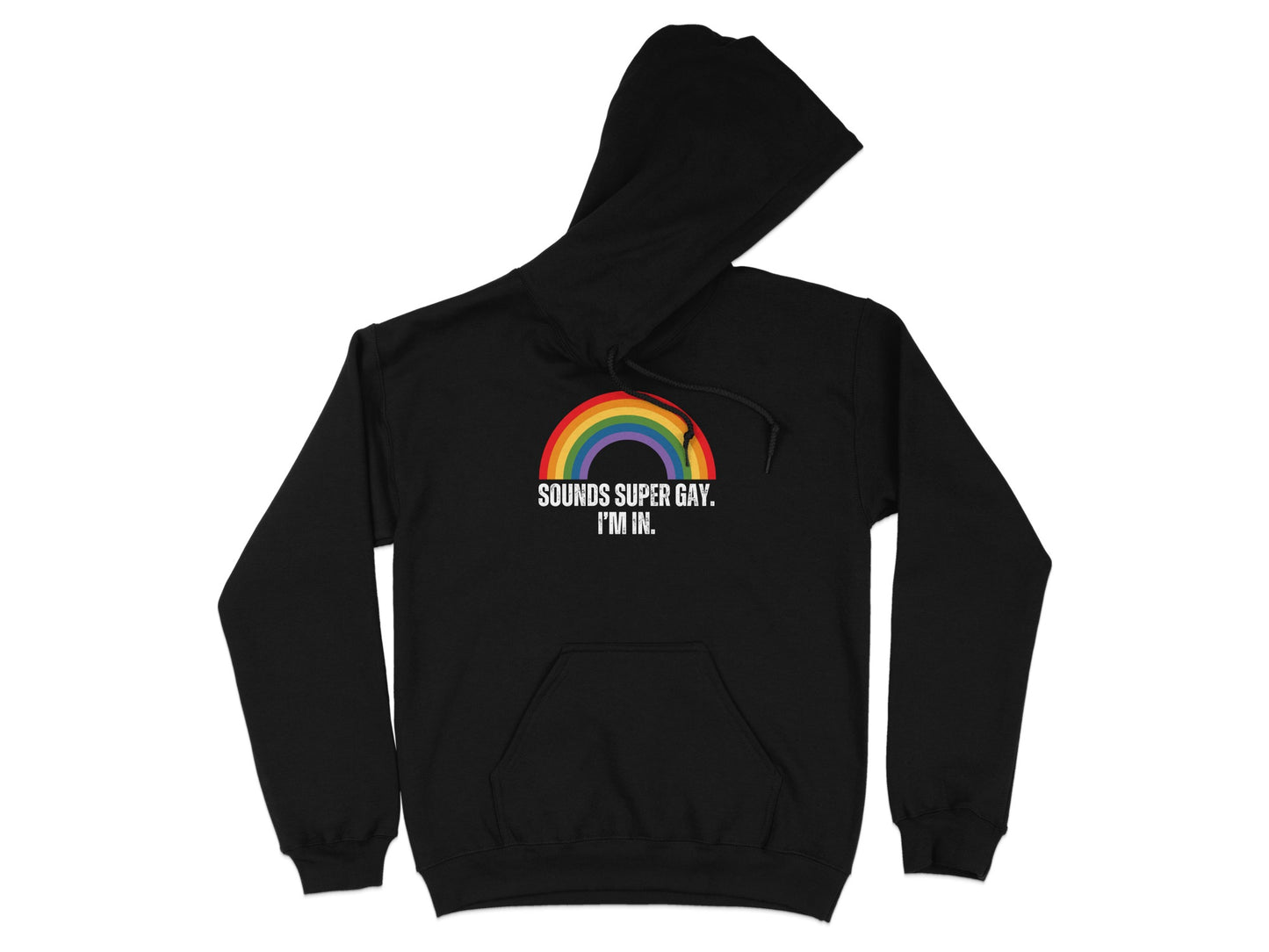 Sounds Super Gay I'm In Rainbow Hoodie product