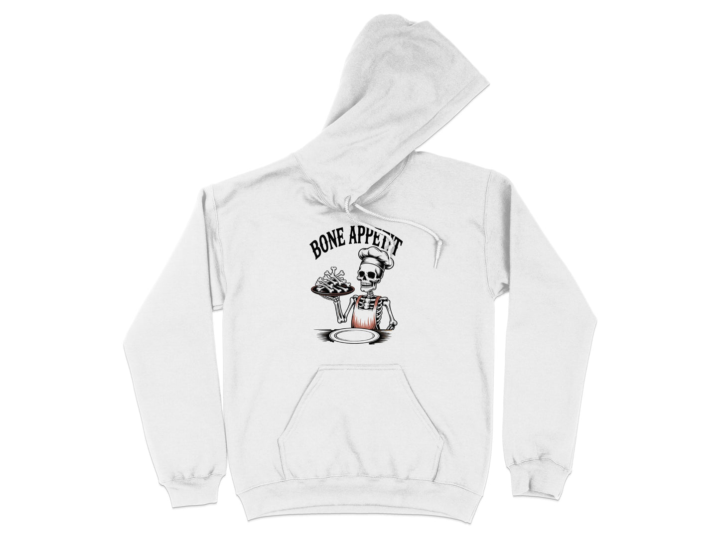 Bone Appetit Skeleton Chef Graphic Hoodie product