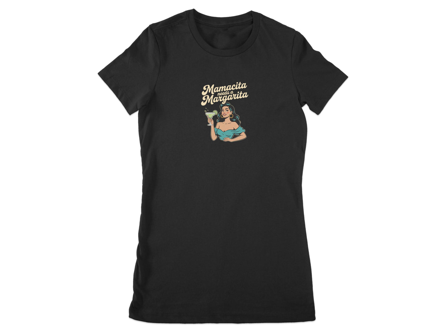Mamacita Margarita Graphic Black T-Shirt product