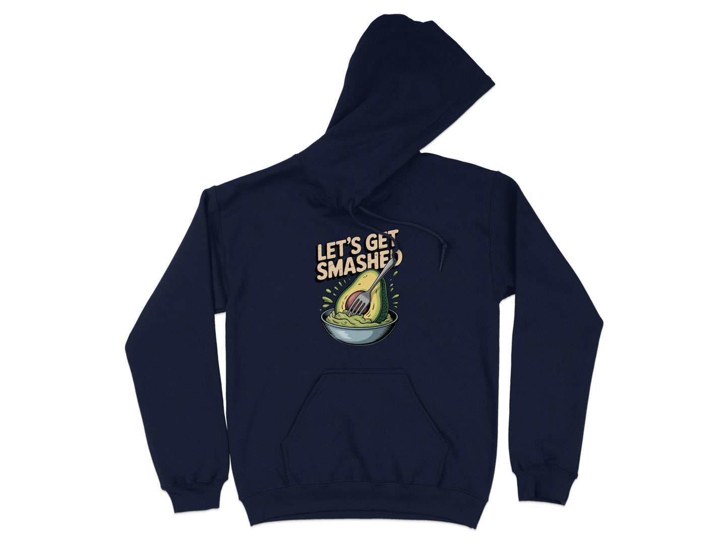Let's Get Smashed Avocado Print Hoodie product