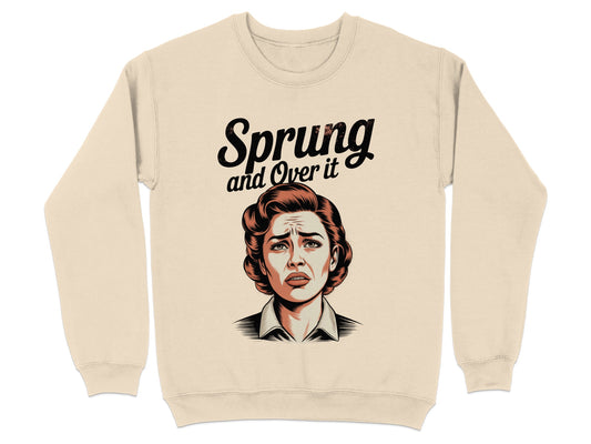 Sprung and Over It Graphic Print Sweatshirt product type