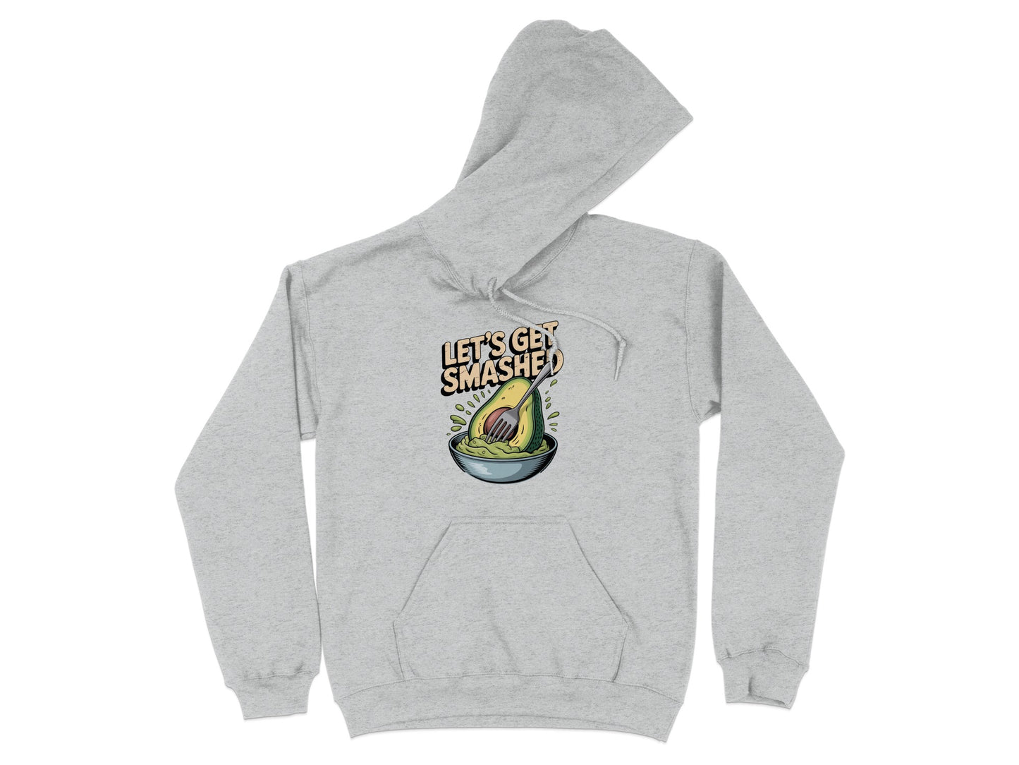 Let's Get Smashed Avocado Graphic Hoodie product