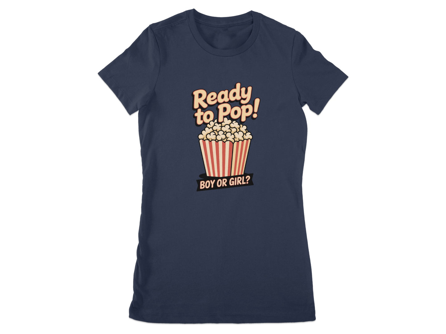 Ready to Pop Boy or Girl Gender Reveal Shirt product type
