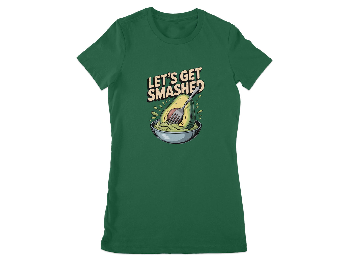 Let's Get Smashed Avocado Graphic T-Shirt product