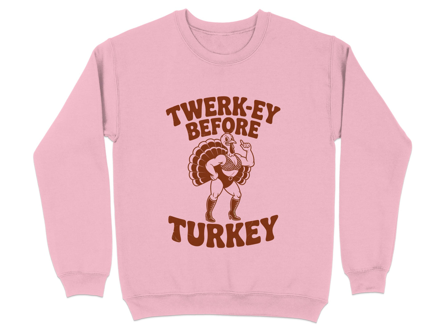 Twerk-Ey Before Turkey Graphic Sweatshirt product type