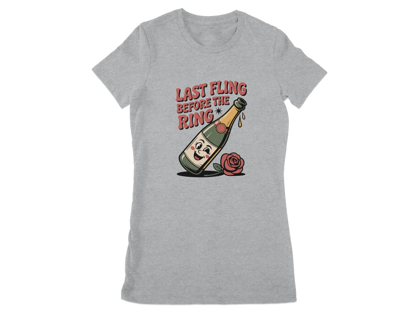 Last Fling Before The Ring Graphic Tee product
