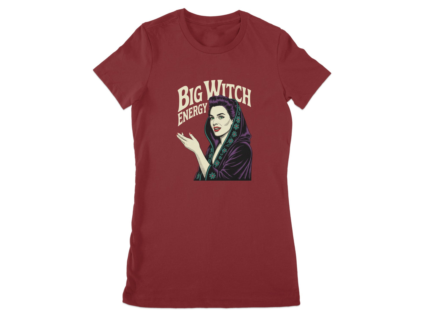 Big Witch Energy Graphic Tee Red T-shirt product type