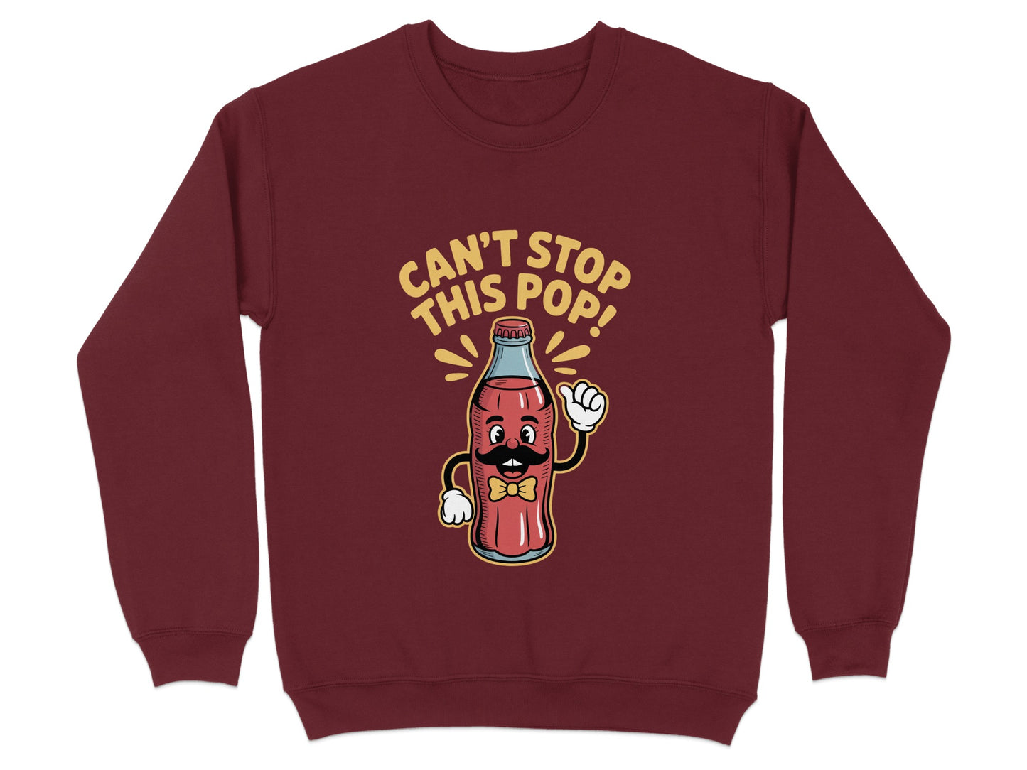 Can't Stop This Pop Print Sweatshirt product