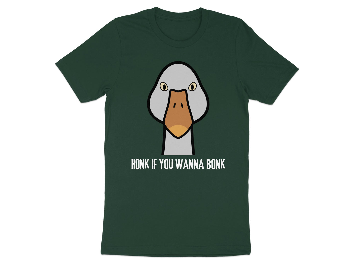 Honk If You Wanna Bonk Goose Graphic T-Shirt product type