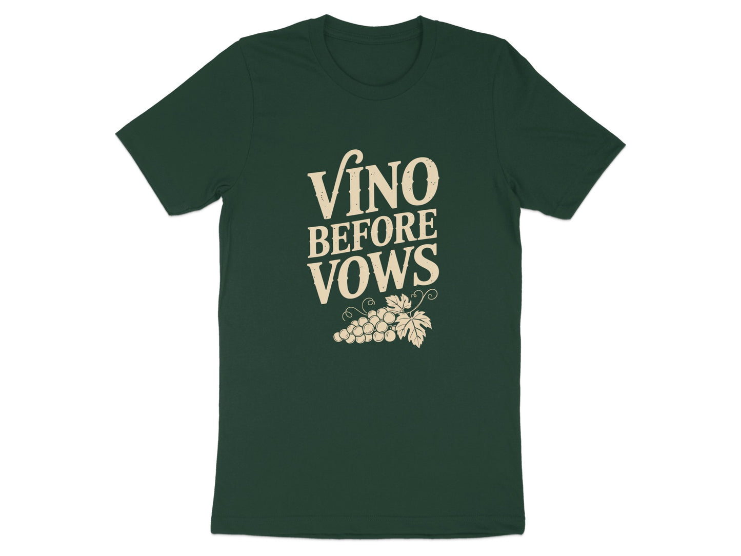 Vino Before Vows Graphic Tee Perfect Bachelorette Party product