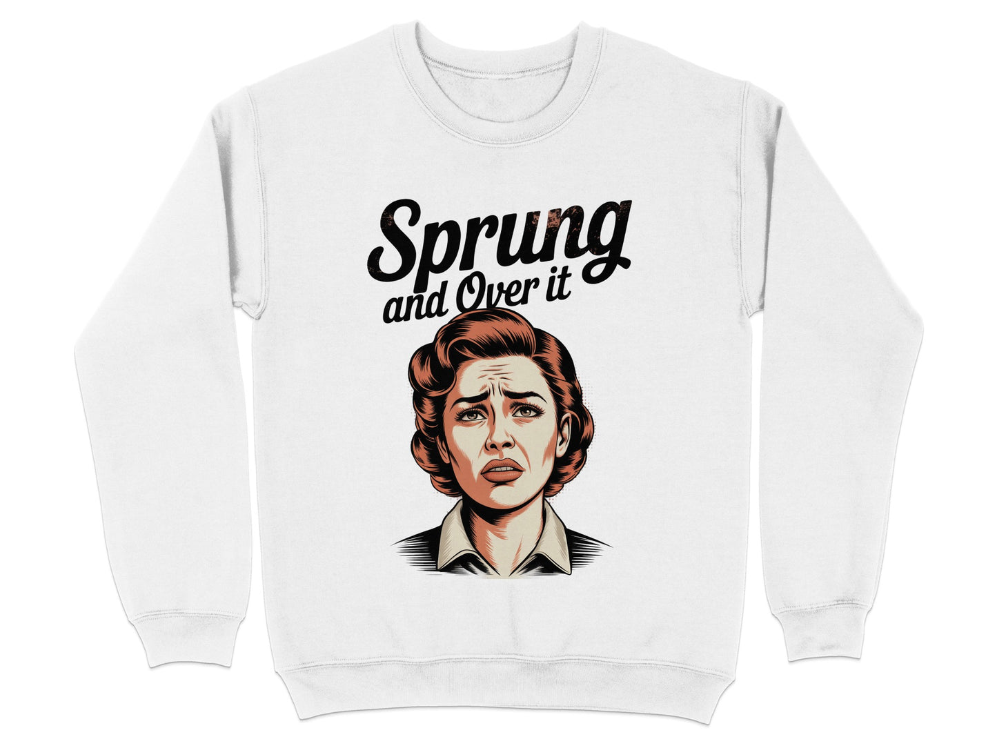 Sprung and Over It Graphic Sweatshirt product type