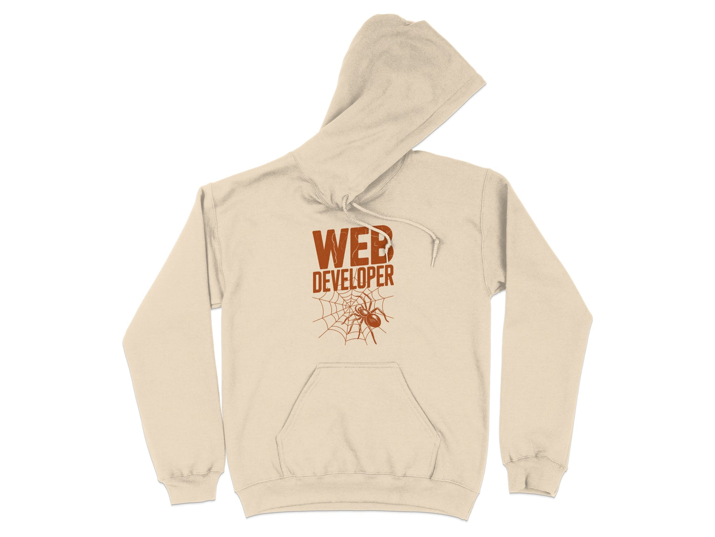 Web Developer Hoodie with Spider Web Design product