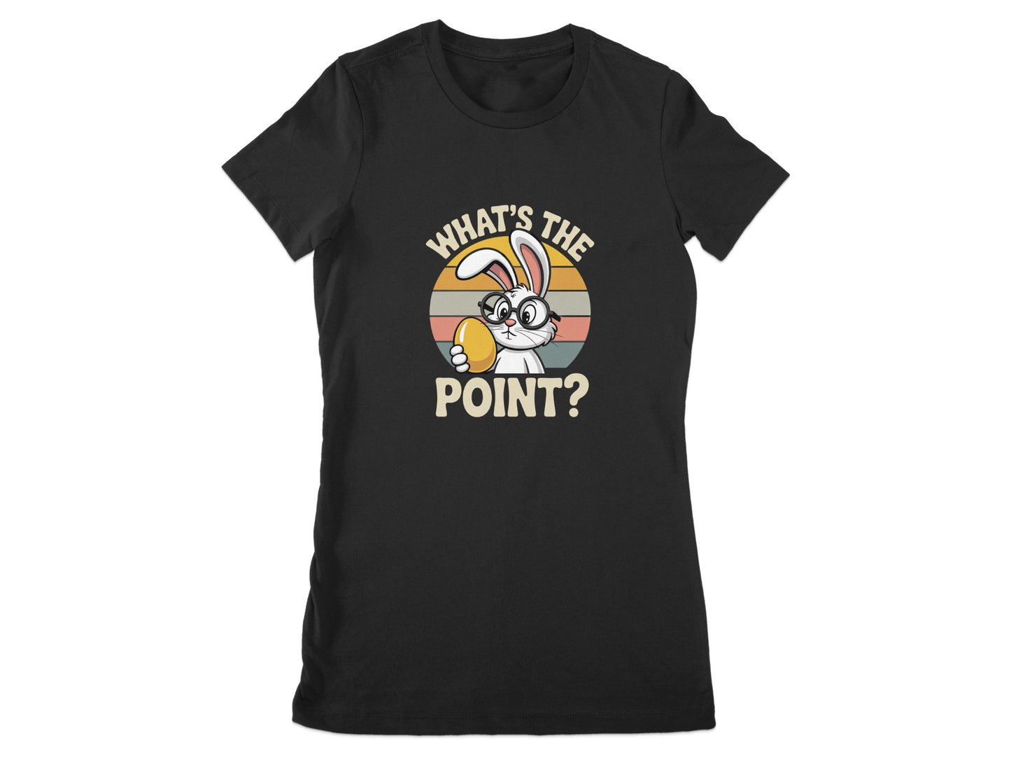 What's The Point Rabbit Design T-Shirt product