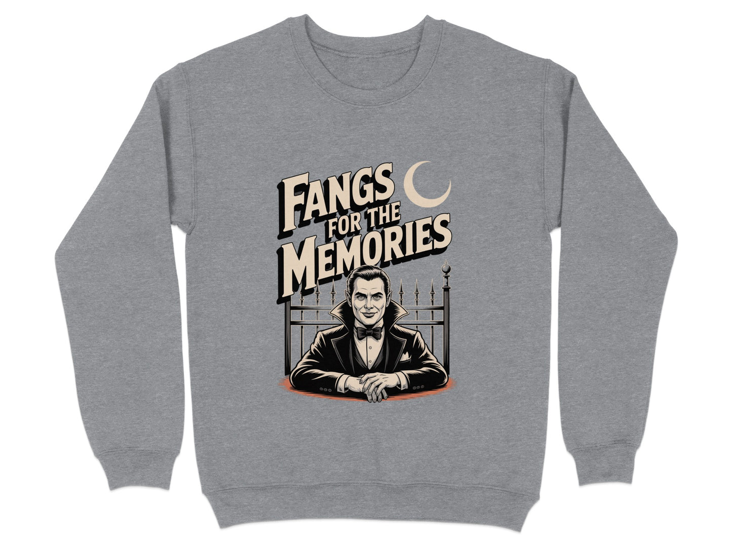 Fangs For The Memories Graphic Sweatshirt product type