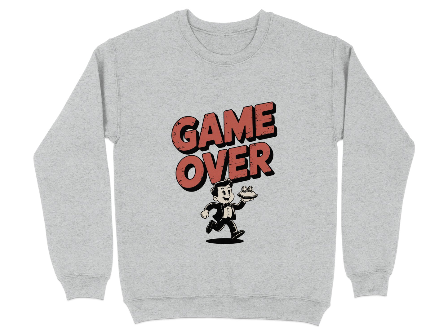 Game Over Retro Style Graphic Sweatshirt product