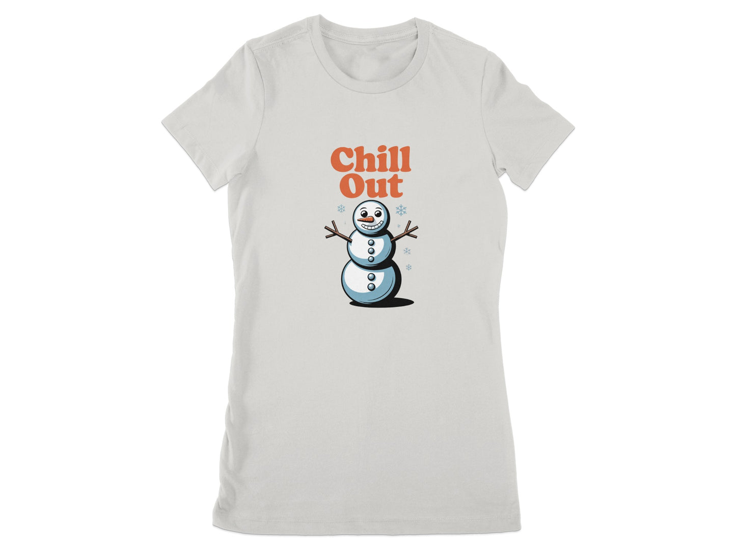 Chill Out Snowman Graphic Women's T-shirt product type