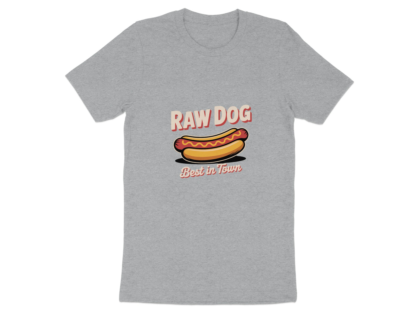 Raw Dog Best in Town Hotdog Graphic Tee product type