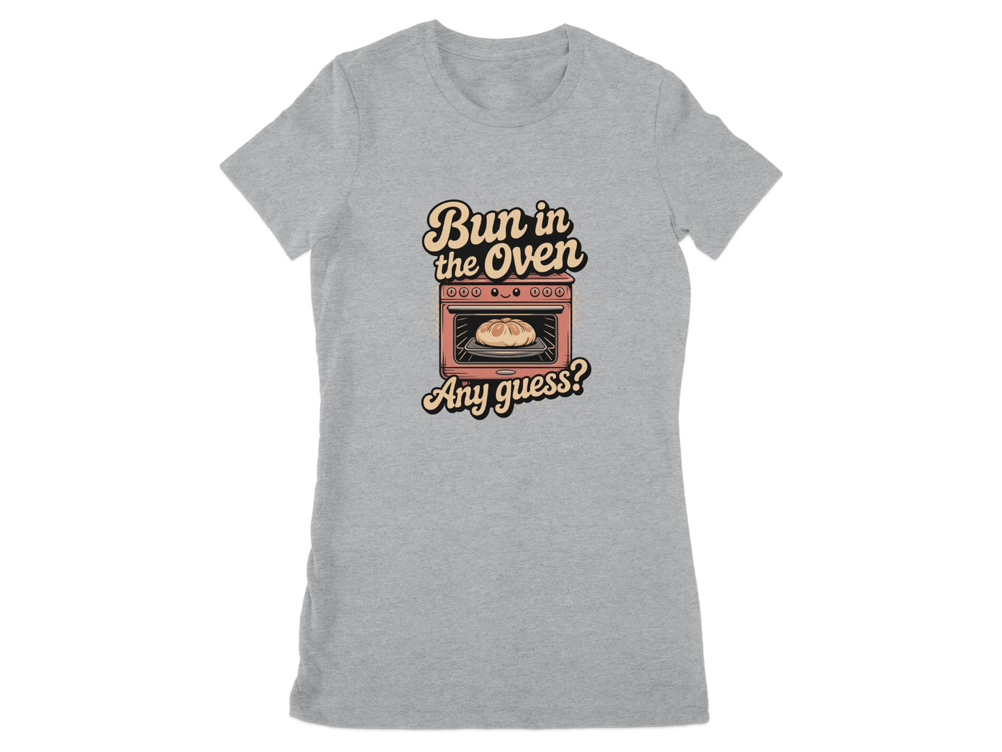 Bun in the Oven Any Guess Graphic T-Shirt product