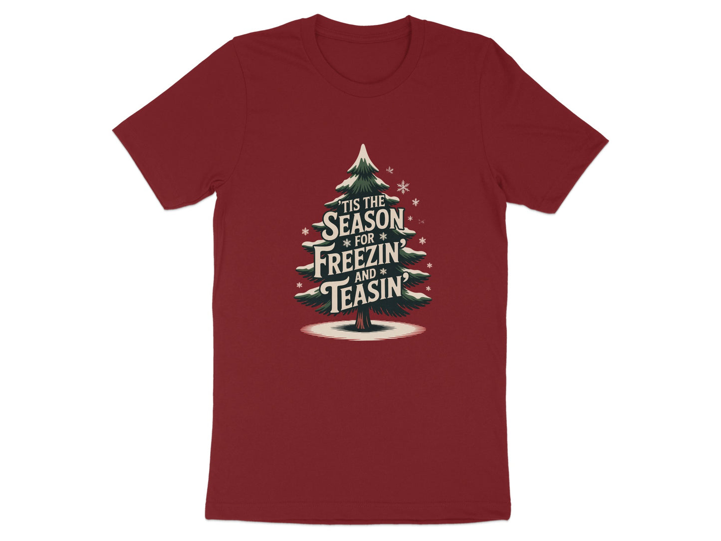 Festive Holiday Tree 'Tis the Season T-shirt product