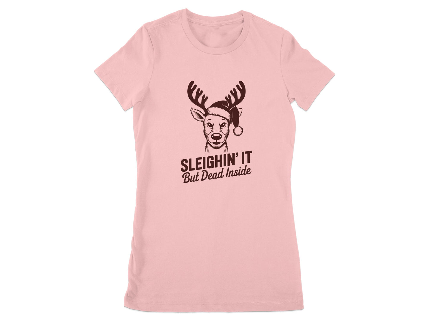 Sleighin' It But Dead Inside Graphic T-Shirt product type