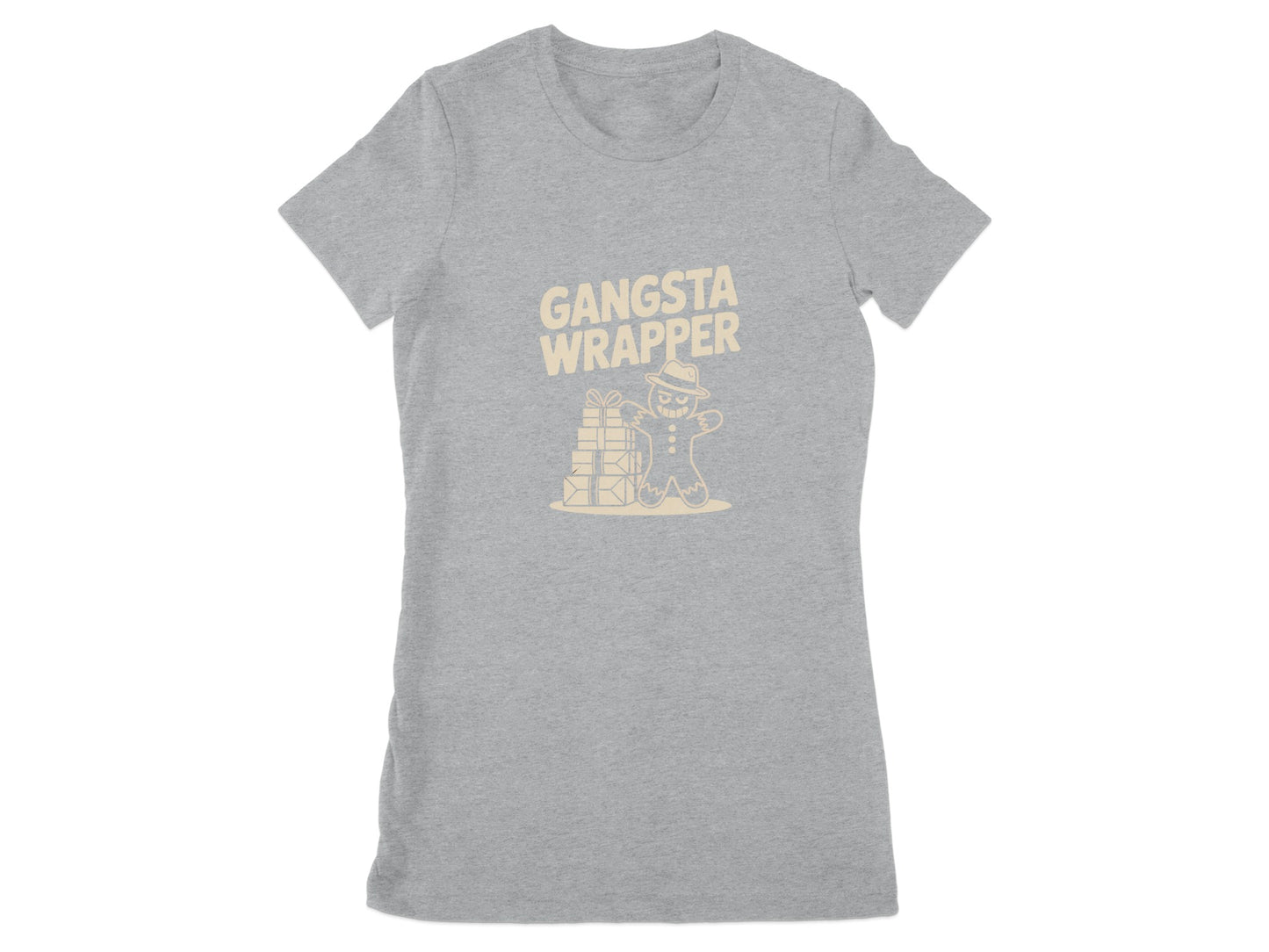 Gangsta Wrapper Gingerbread Design Shirt product type