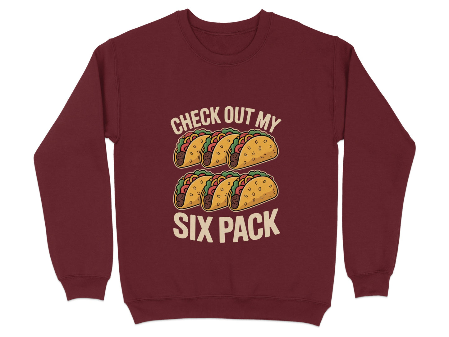 Check Out My Six Pack Funny Graphic Sweatshirt product type