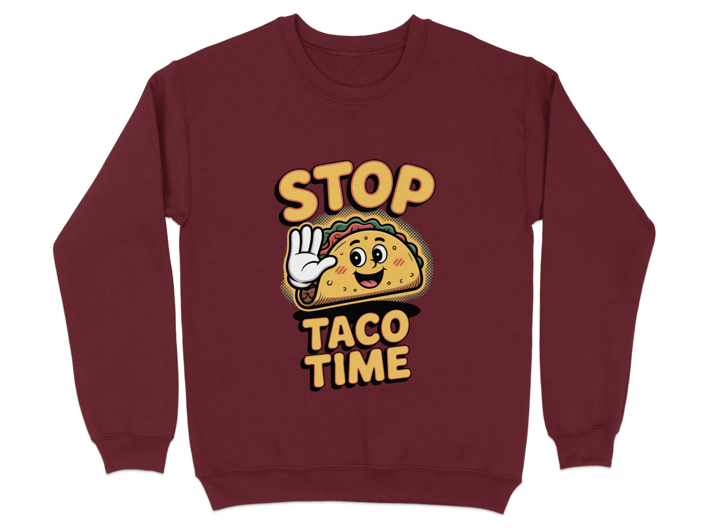 Stop Taco Time Graphic Sweatshirt product type