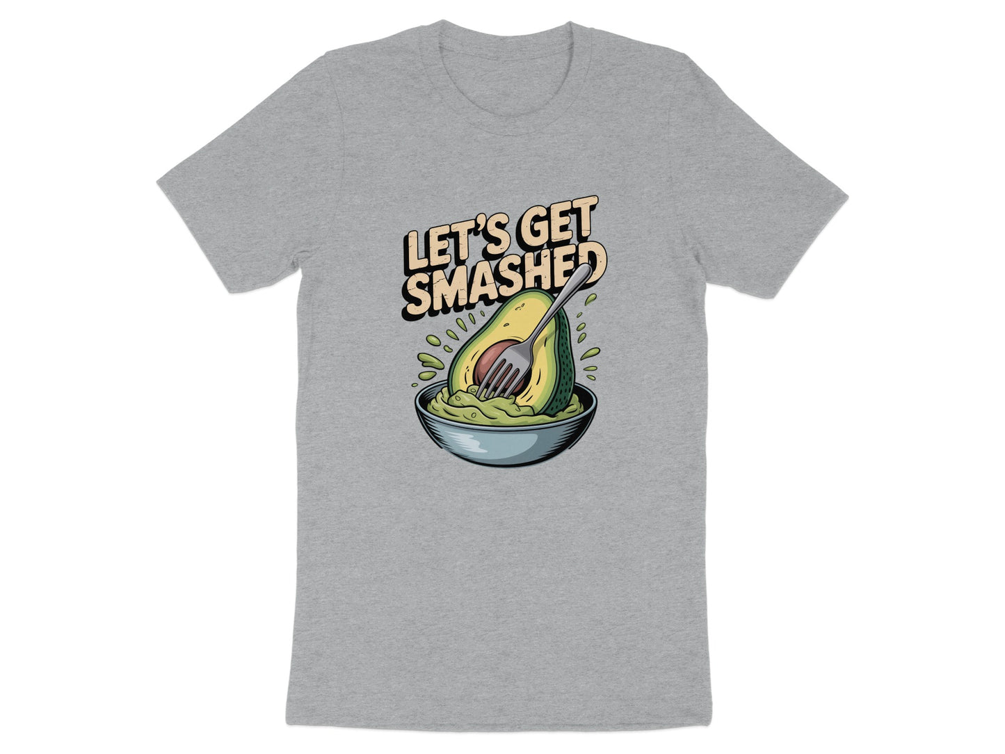 Let's Get Smashed Avocado Graphic T-Shirt product type