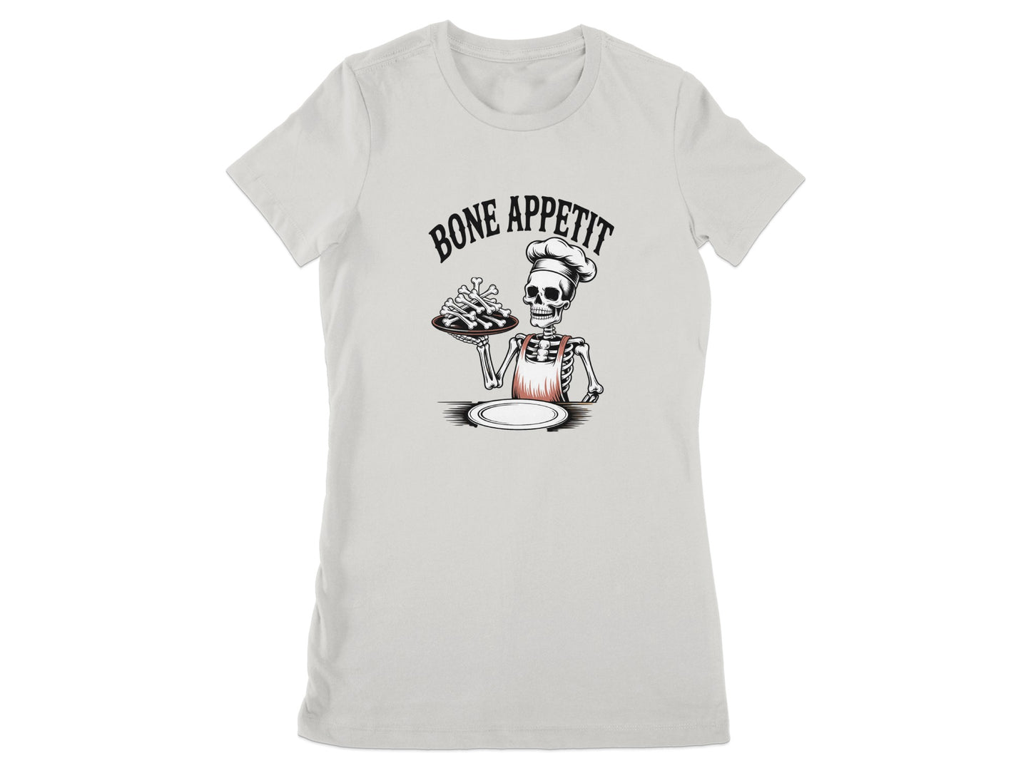 Bone Appetit Skeleton Chef Design T-Shirt product type