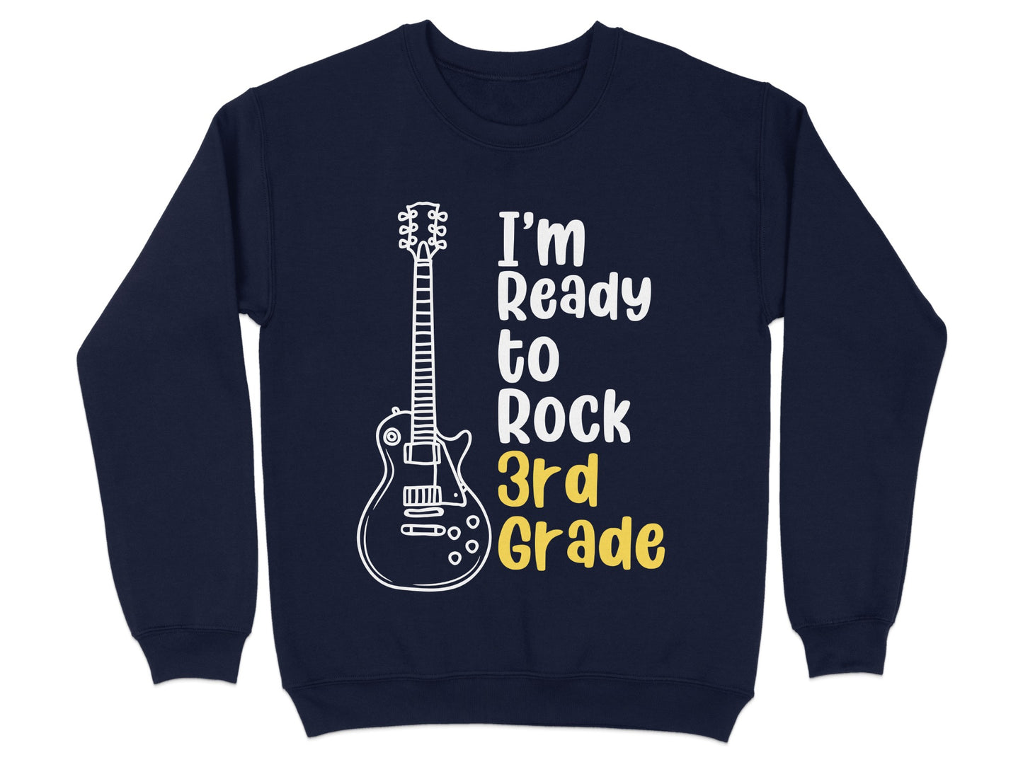 I'm Ready to Rock 3rd Grade Guitar Sweatshirt product