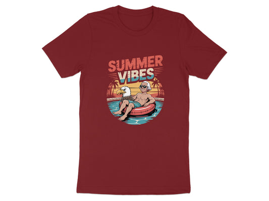 Summer Vibes Eagle Graphic T-Shirt product type