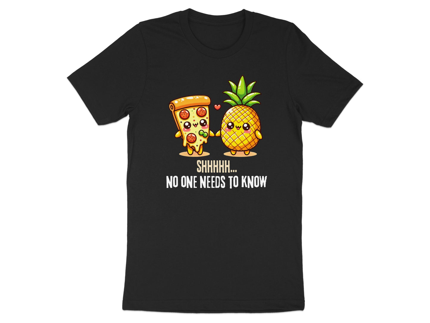 Funny Pizza and Pineapple Friendship T-Shirt product