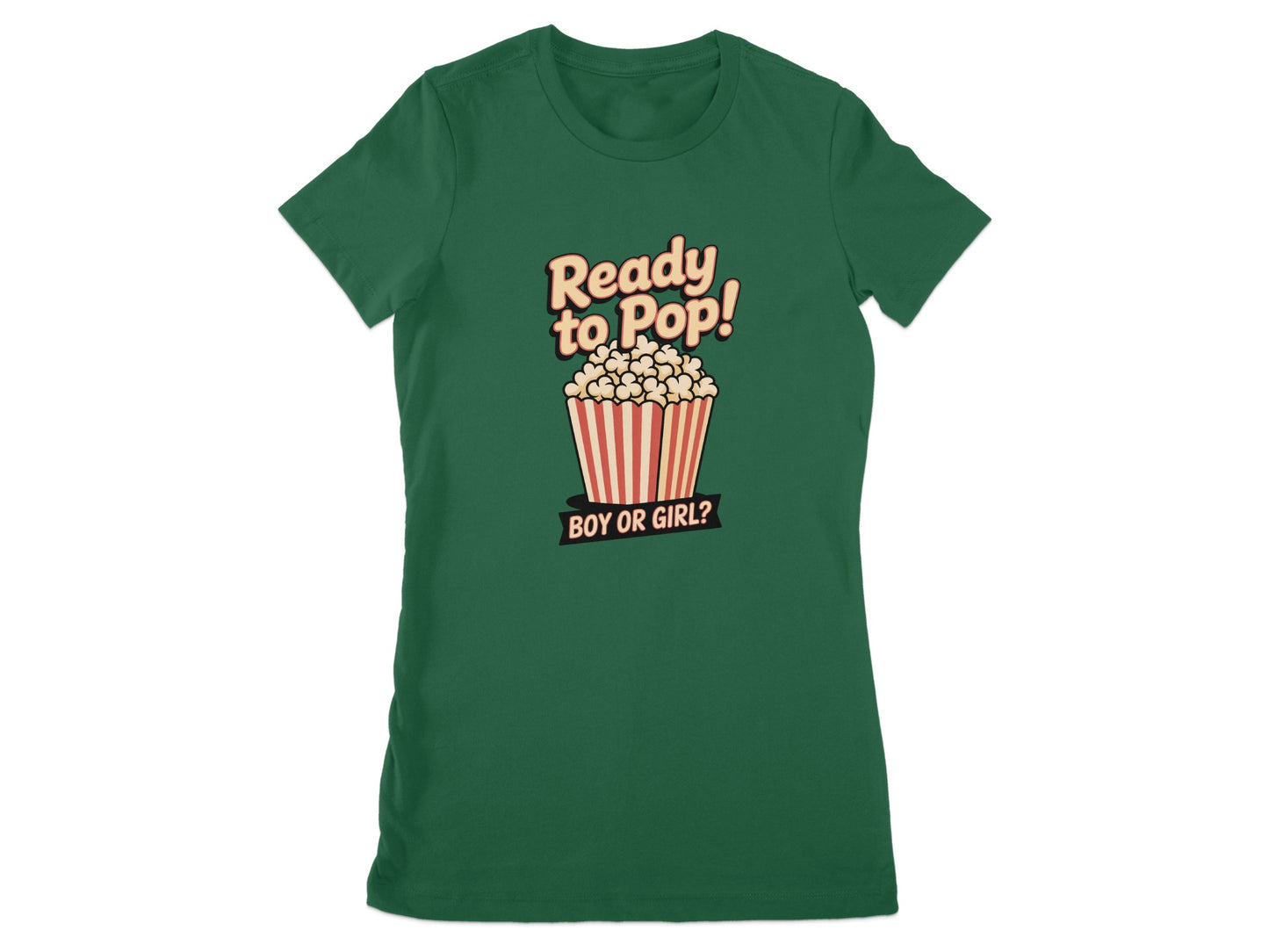 Ready To Pop Boy Or Girl Gender Reveal T-Shirt product type