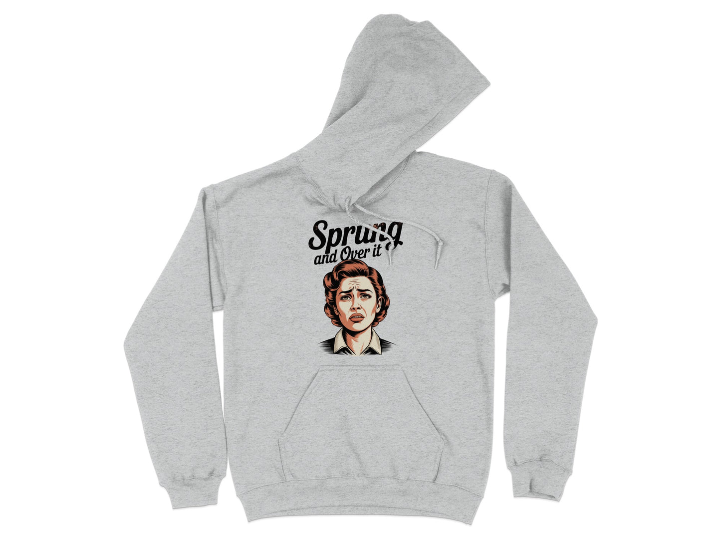 Sprung and Over It Graphic Hoodie Unisex product type
