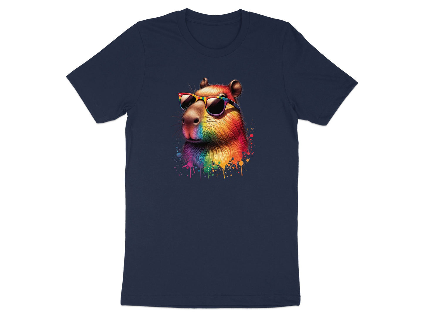Cool Capybara With Sunglasses Graphic T-Shirt product