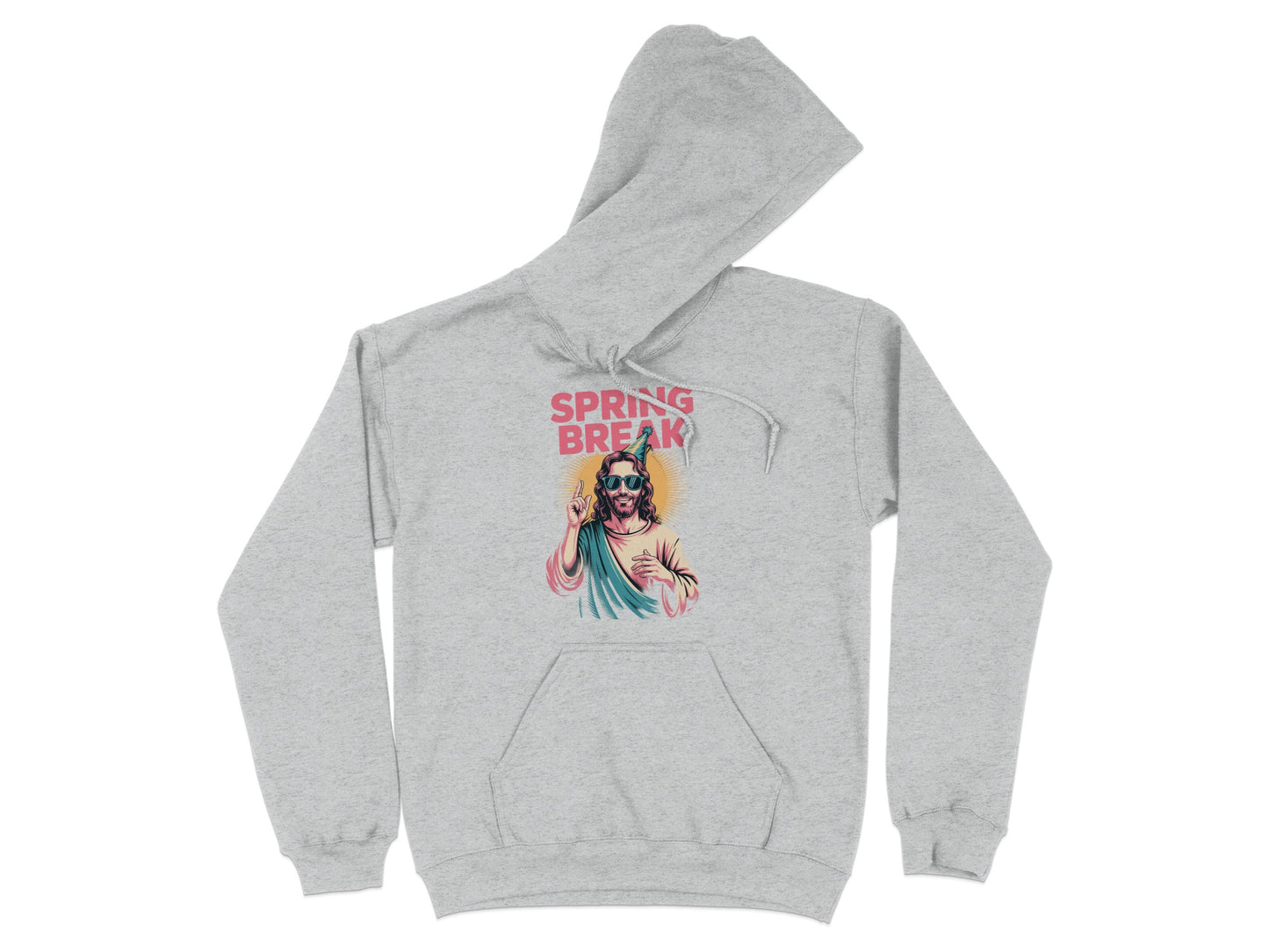 Spring Break Unique Graphic Hooded Sweatshirt product type