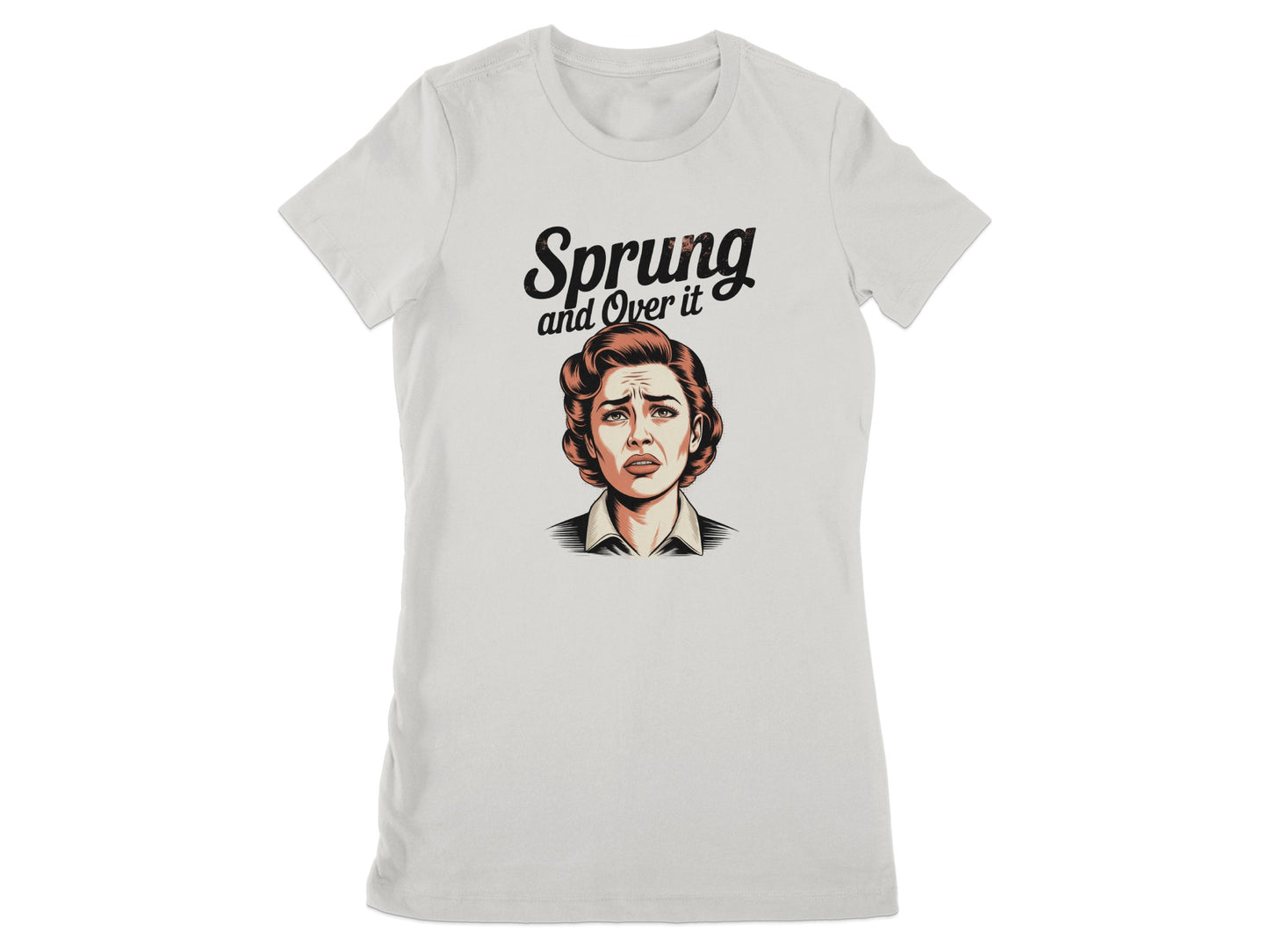 Sprung and Over It Graphic Tee shirt product type