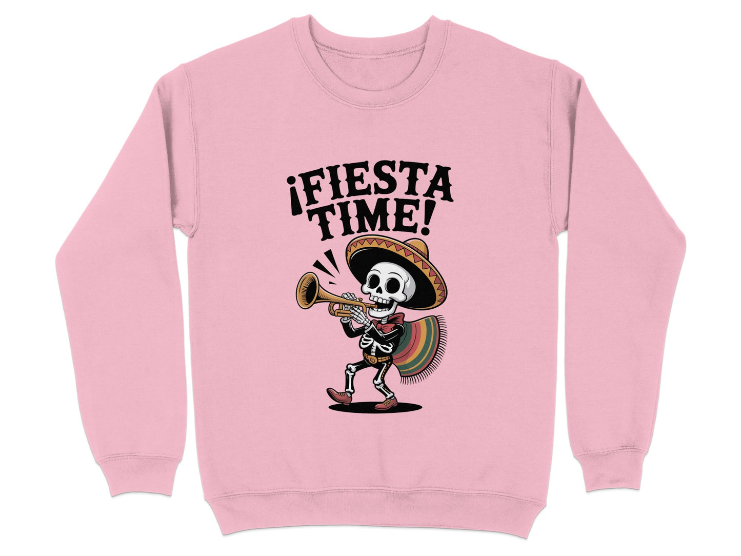 Fiesta Time Skeleton Sweatshirt Day of the Dead product