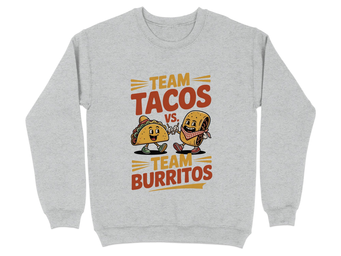 Team Tacos vs Team Burritos Sweatshirt product type