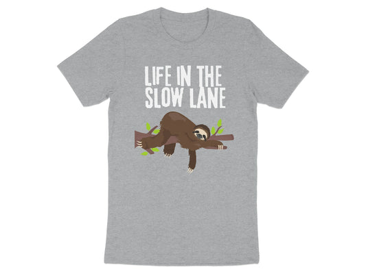 Life In The Slow Lane Sloth Graphic T-Shirt product