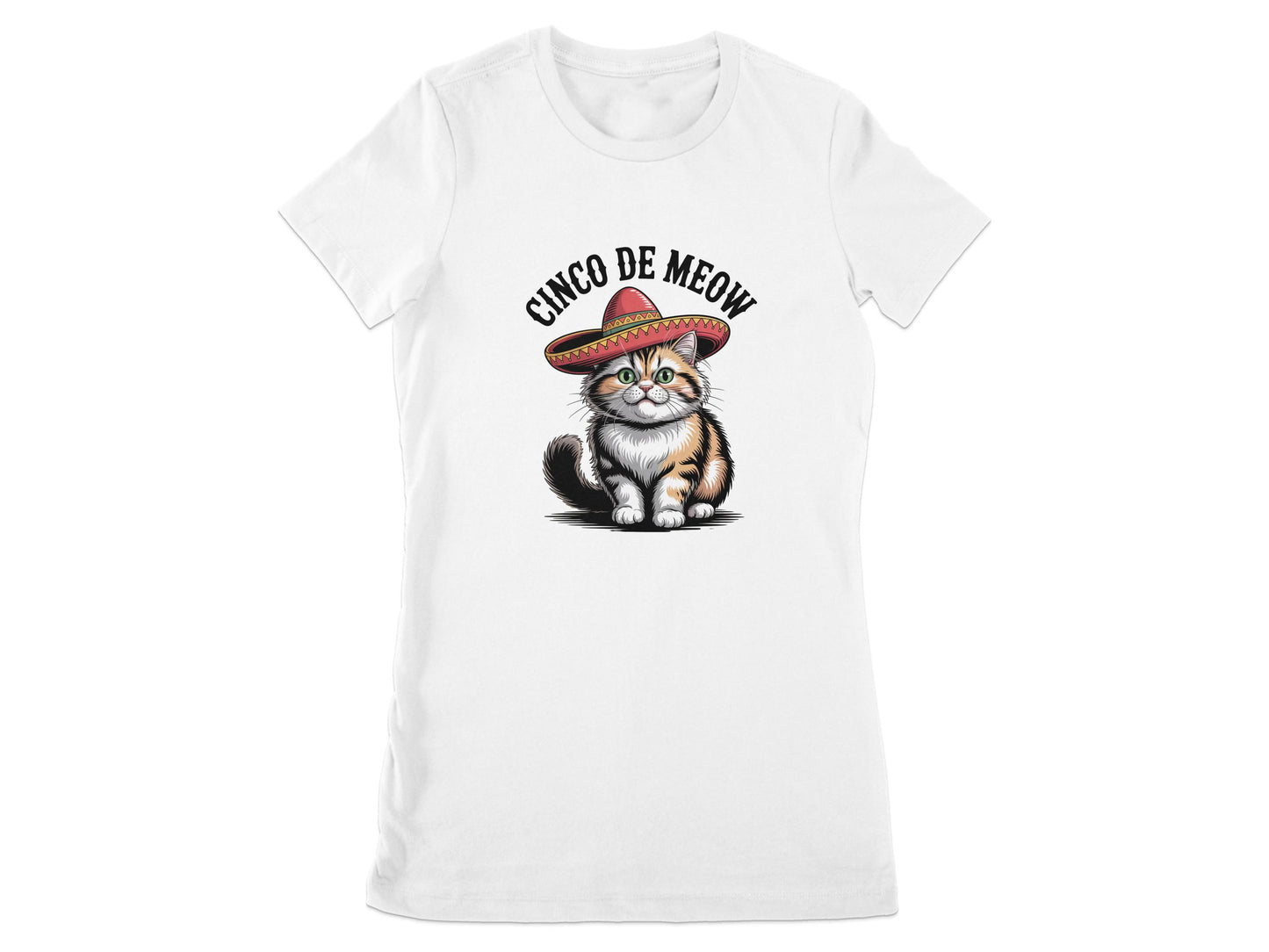 Cinco De Meow Cat With Sombrero Design product type
