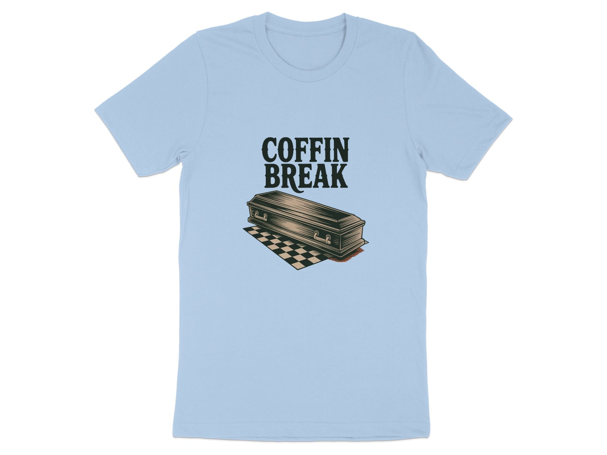 Coffin Break Graphic Tee Unique Fun Shirt product