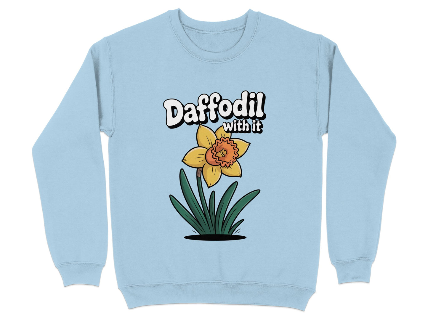 Daffodil With It Graphic Design Sweatshirt product type