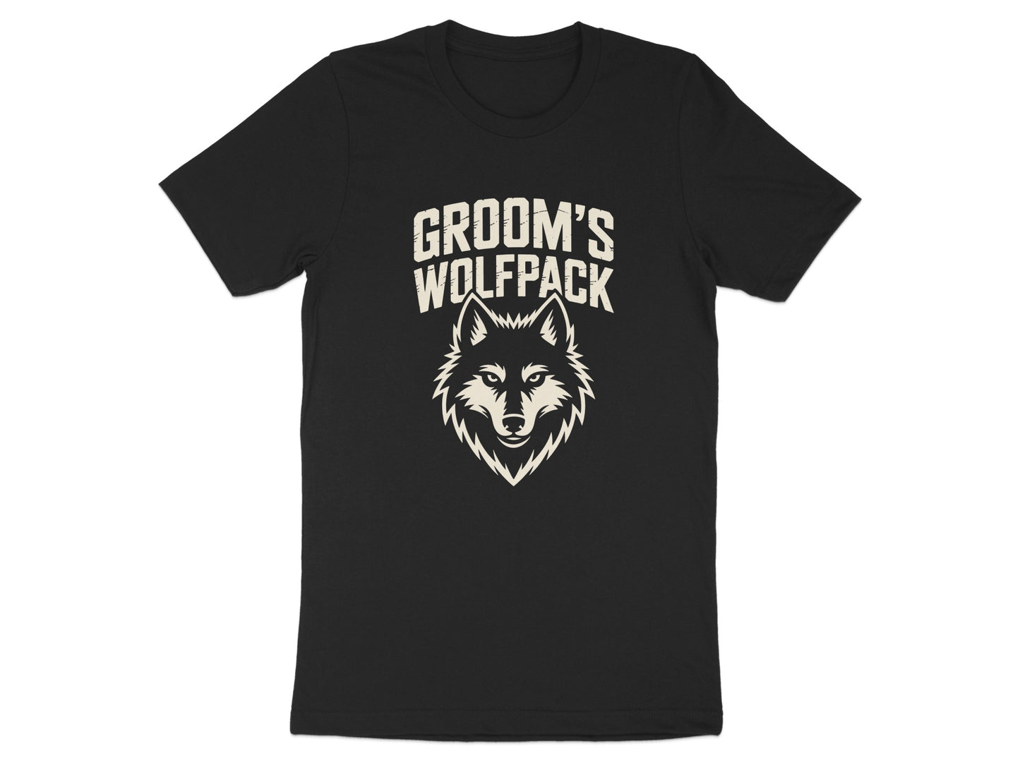 Groom's Wolfpack Graphic Wolf T-Shirt product type
