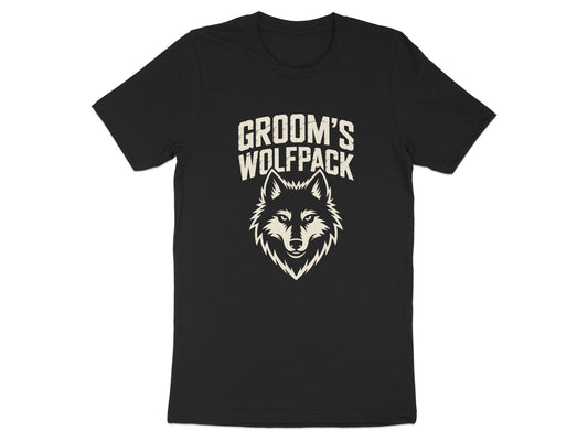 Groom's Wolfpack Graphic Wolf T-Shirt product type