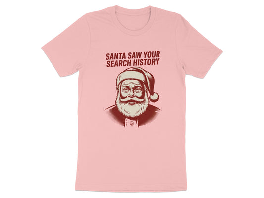 Santa Saw Your Search History T-shirt product type