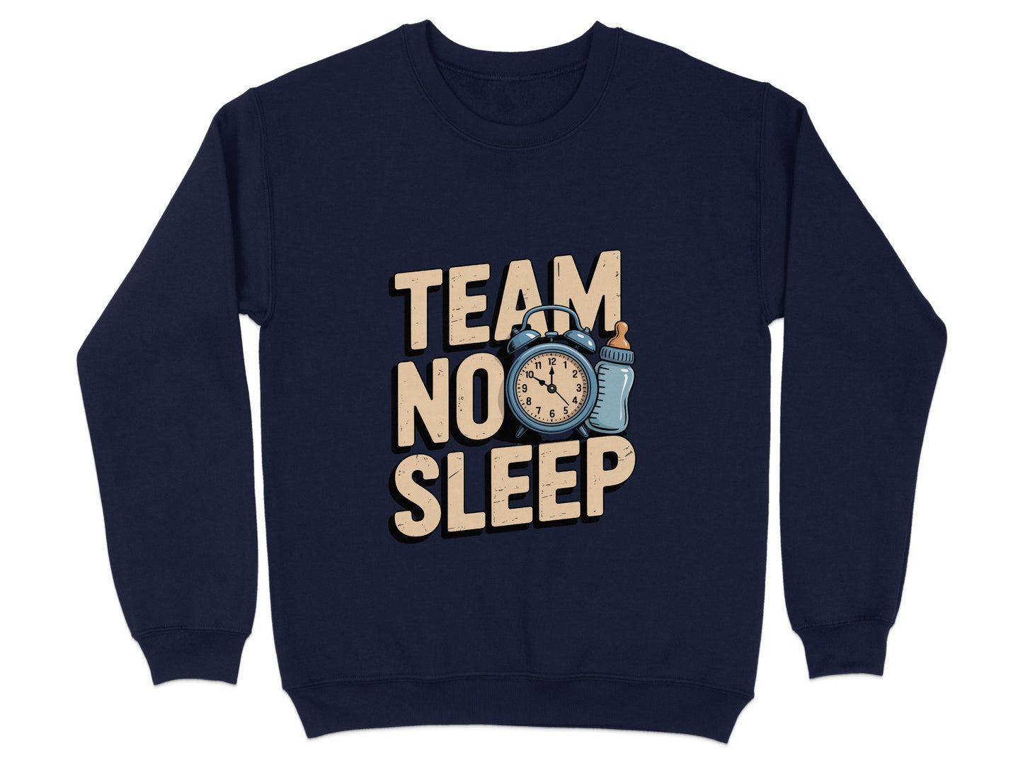 Team No Sleep Clock Graphic Sweatshirt product